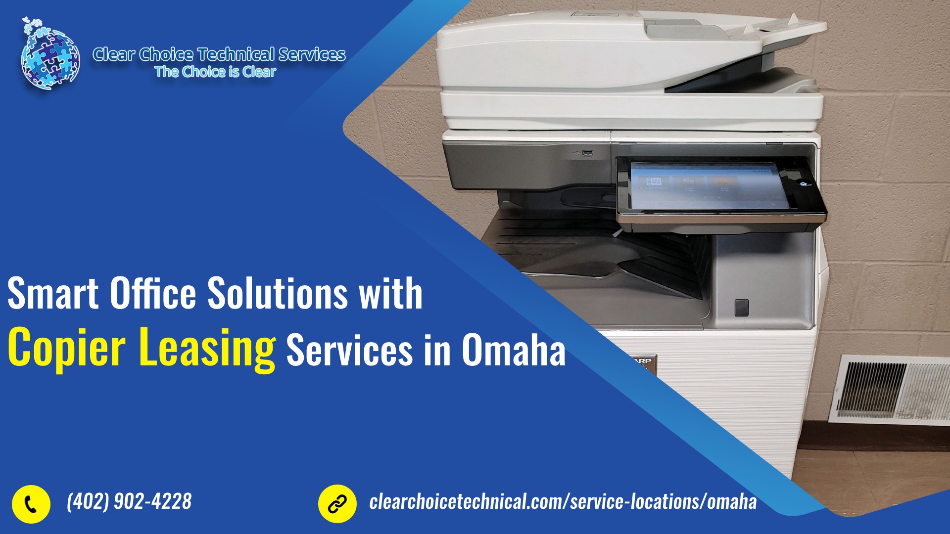 Read more about the article Smart Office Solutions with Copier Leasing Services in Omaha