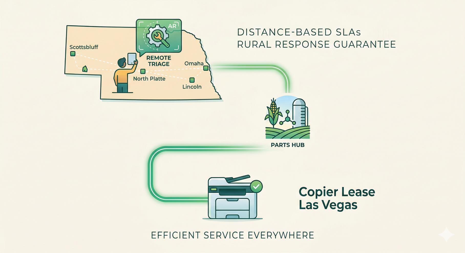 You are currently viewing Beyond the I-80 Corridor: Distance-Based SLAs & The “Rural Response” Guarantee in Nebraska